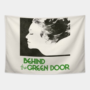 Behind the Green Door Tapestry