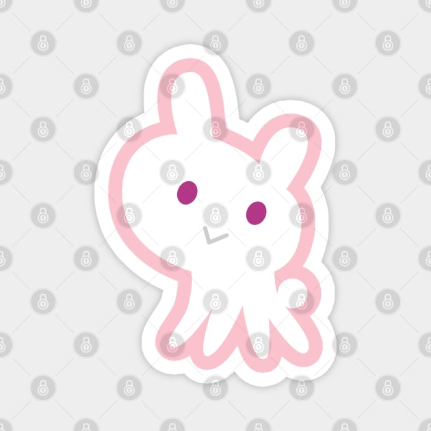 Magia Record Mahou Shoujo Madoka ☆ Magica Gaiden Iroha Tamaki Rabbit Kyuubey? Magnet by aniwear