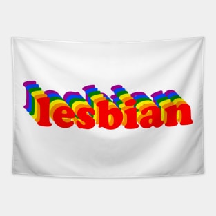 LESBIAN PRIDE LGBTIQ Tapestry