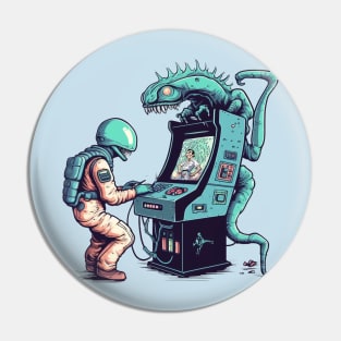 Space Larry 2.0 Pin