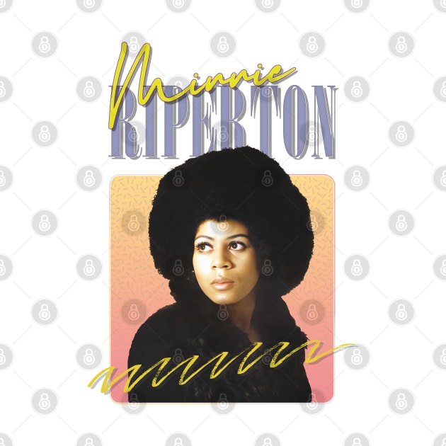 Minnie Riperton - Retro Style Fan Art Design by DankFutura