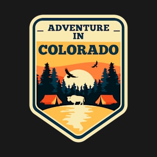 Colorado adventure Shirt | Vintage Colorado mountain T Shirt | Outdoor hunting Shirt | Camping Hiking Lover Unisex Tee T-Shirt