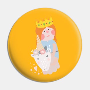 Unicorn Ride Pin