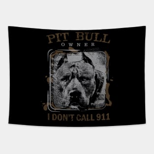 American Pit Bull Terrier Tapestry