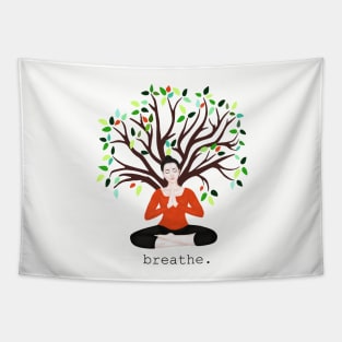 tree. breathe Tapestry