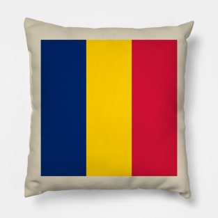 Chad flag Pillow