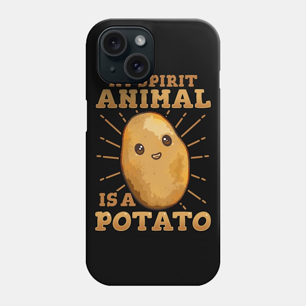 Potato Kawaii Phone Case by CreativeGiftShop