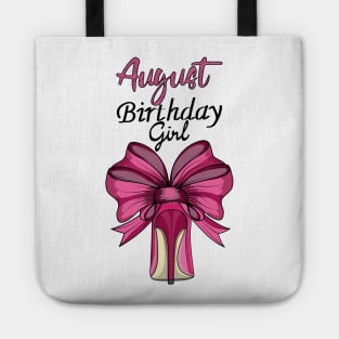 August Birthday Girl Tote