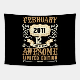 February 2011 12 Years Of Being Awesome Limited Edition Tapestry