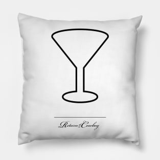 Meta Martini Glass Pillow