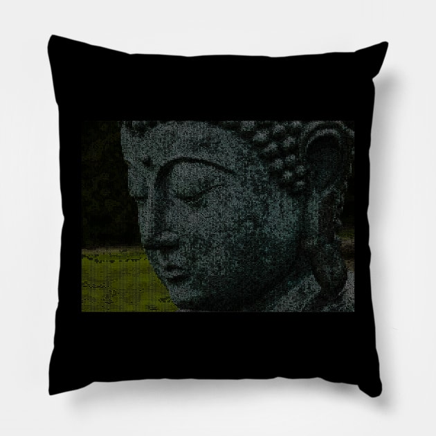 Wall Art Print - Digital BUDDHA Namaste - canvas, Photo print, artboard print, poster Canvas Print Pillow by DigillusionStudio