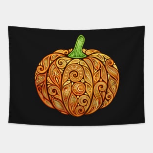 Colored Decorative Pumpkin Tapestry