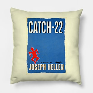 Catch 22 by Joseph Heller Book Cover Pillow