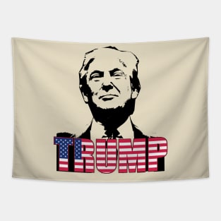 Patriot Trump President Bold Graphic Tapestry