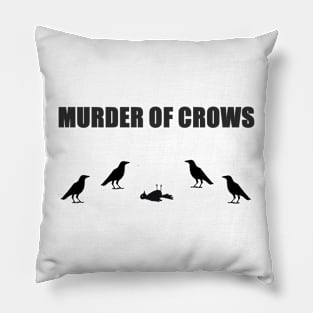 Murder of Crows Pillow