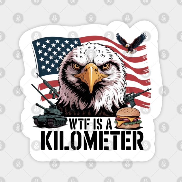 july-4th Magnet by Creatifly Graphic Tees