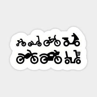 Evolution Motorcycle motorcycling motocross bike Magnet