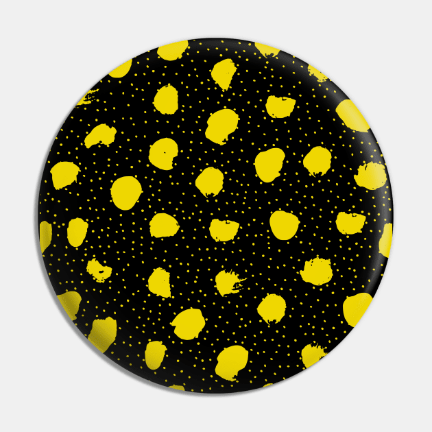 yellow dots Pin by zeevana