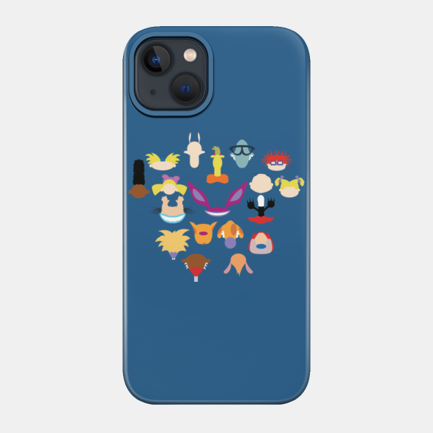 90s Nicktoons - The Ren And Stimpy Show - Phone Case