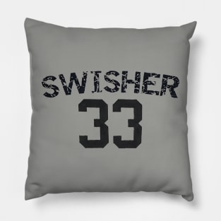 Nick Swisher #33 Design Pillow