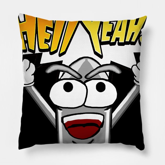 Hell Yeah! Pillow by Reload500 Store