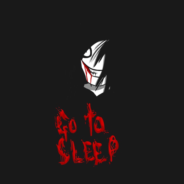 Go to sleep. black by D0om_co0kie