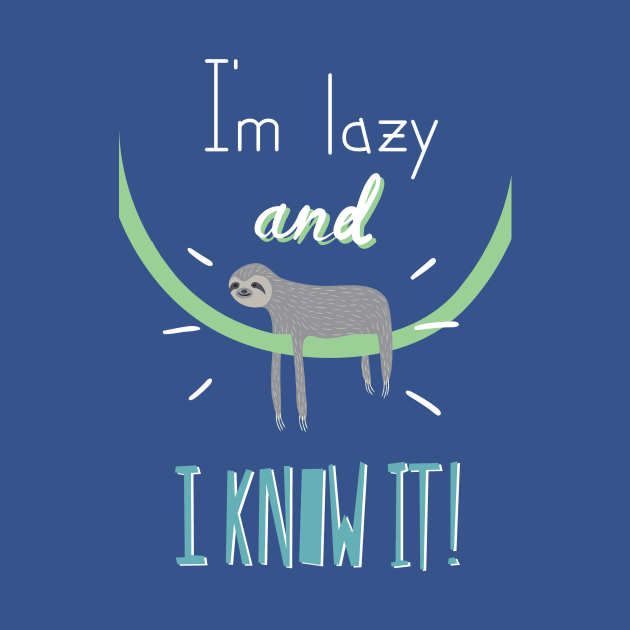 Lazy Sloth by Clown