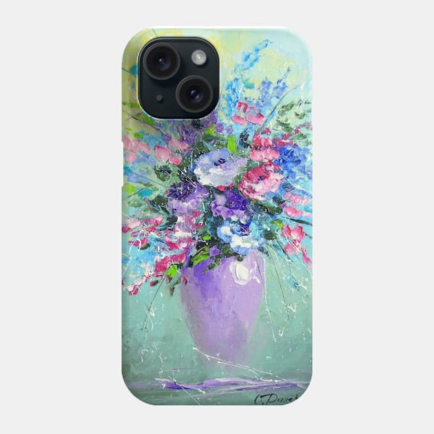 Bouquet of summer flowers Phone Case by OLHADARCHUKART