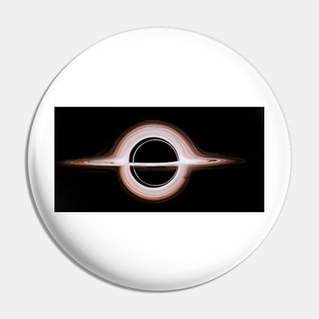 Gargantua Black Hole Pin by artbyGreen