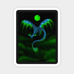 Bioluminescent Night Dragon Magnet