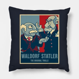 Waldorf And Statler Pillow