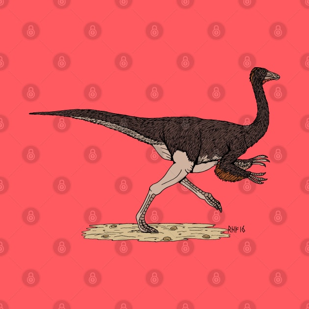 Ornithomimus by AzureLionProductions