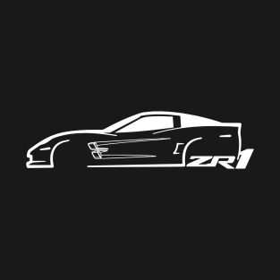 White C6 Zr1 T-Shirt