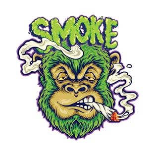 smoking monkey T-Shirt