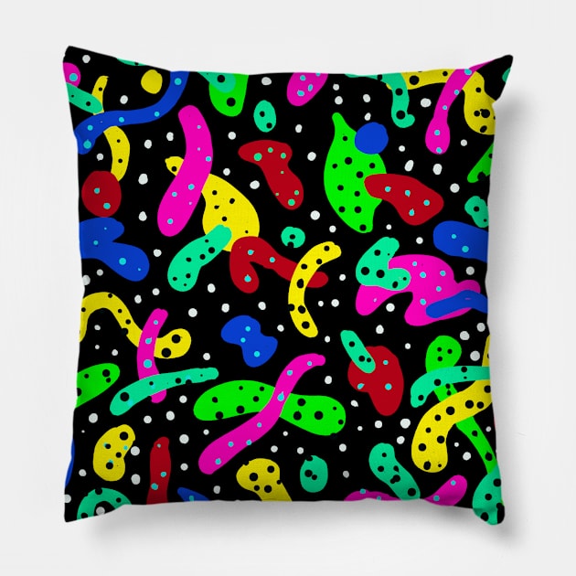 Células de colores Pillow by Omartista64