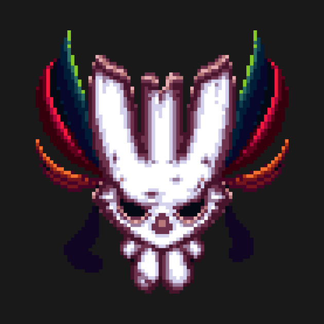 Voodoo mask Pixelart by HogFrog