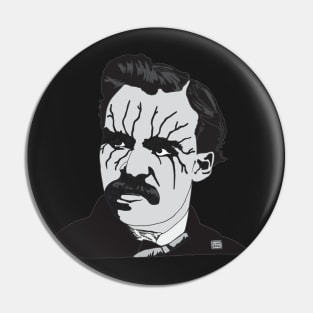 FRIEDRICH NIETZSCHE METAL PARODY PHILOSOPHY Pin