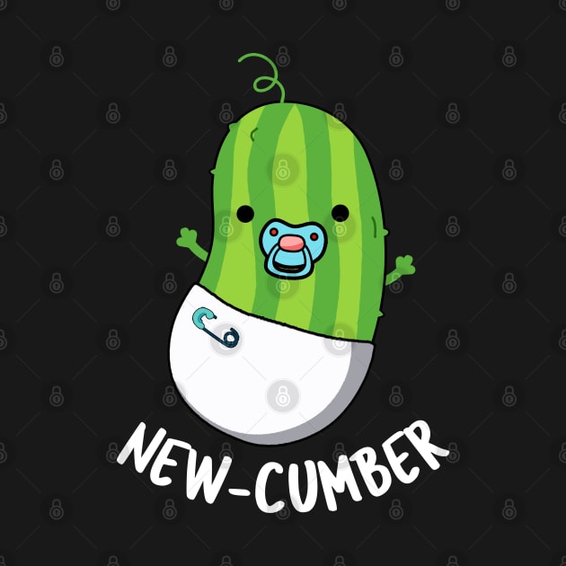 New-cumber Funny Veggie Cucumber Pun by punnybone