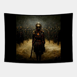 Dark Warrior Tapestry