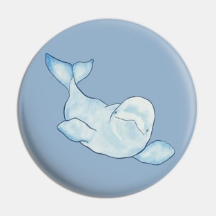 Beluga Wave Pin