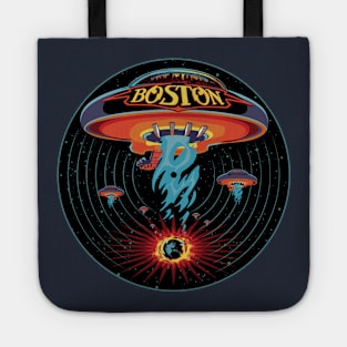 Boston band vinyl record Tote