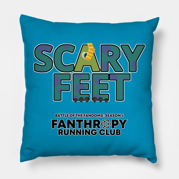 Scary Feet Pillow by Fans of Fanthropy