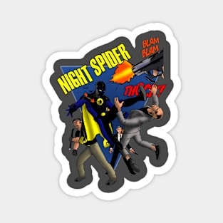 Night Spider THOCK! Magnet