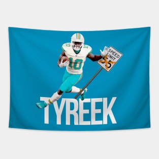 Tyreek No Speed Limit in Miami Tapestry