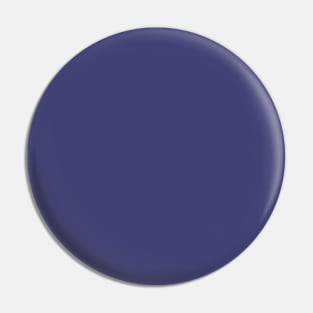 Aegean Sea Blue Solid Color Pin