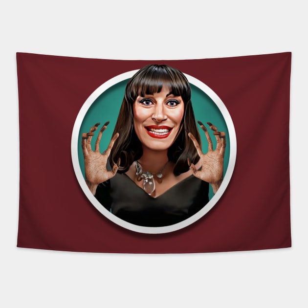 The Witches - Anjelica Huston Tapestry by Zbornak Designs