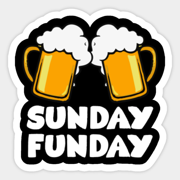 Sunday Funday T Shirt Funny Mens Drinking Beer Lover Gifts