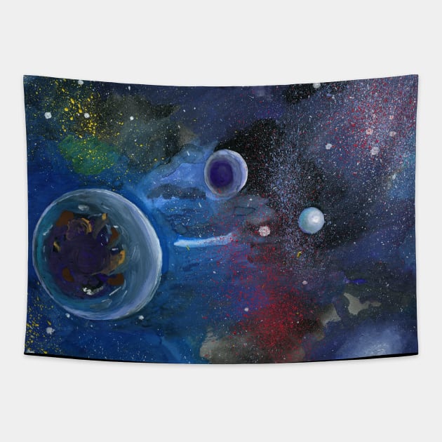 The Blue Planet Tapestry by Irina_Reznikova