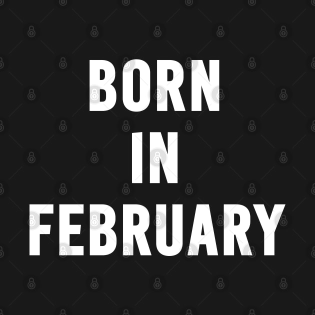 Born in February Text by Mairuem