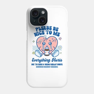 Invisible Illness Warrior Chronic Everything That Hurts Phone Case
